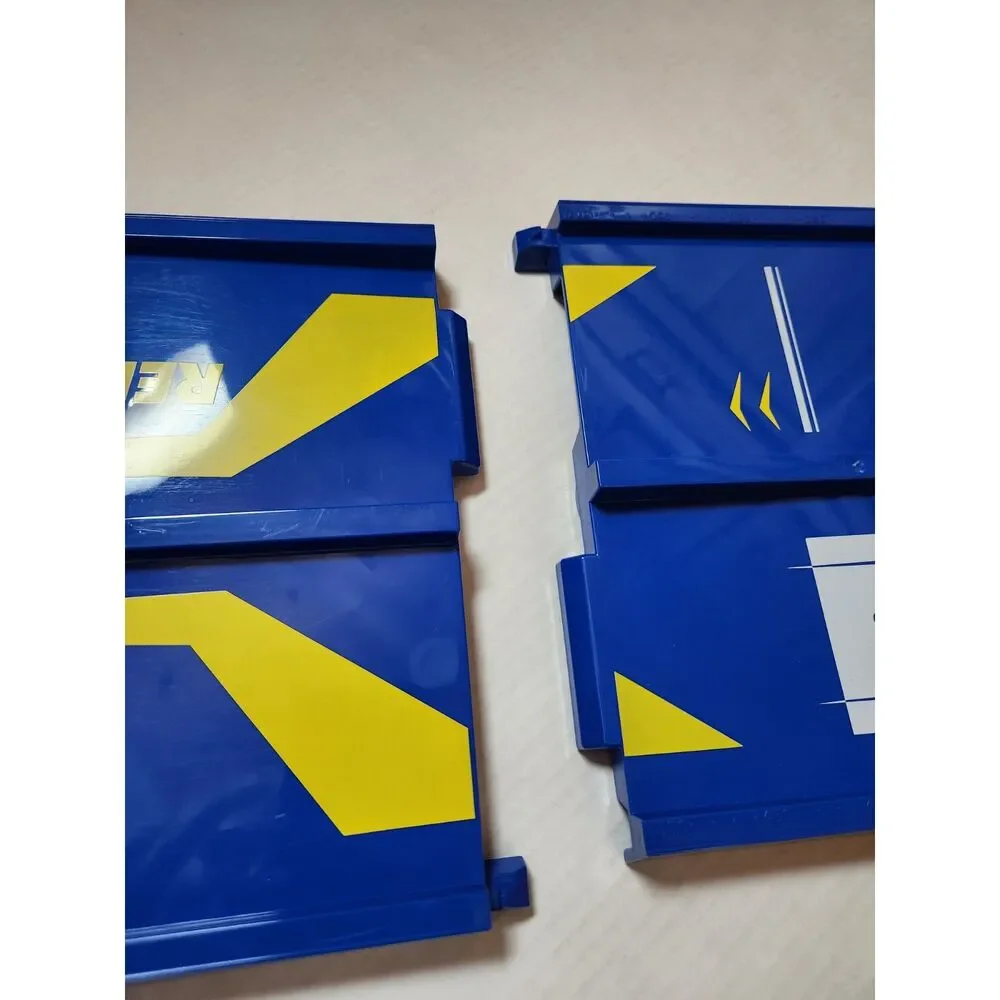 Rebound Game Replacement Boards – Blue Track Pieces – Parts Only